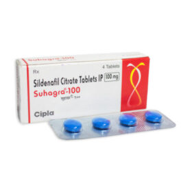 Sildenafil is the active ingredient of Suhagra 100 mg which help men to get safe nd firm erection.