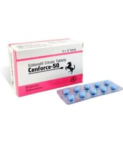 Cenforce 50 mg tablets are widely operated medication for the cure and safeguard from one of the most bugging men's sexual disorders.
