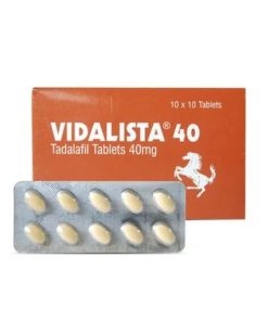 Vidalista 40 mg tablets are mainly used to treat erectile dysfunction among men. You can take this medication if you are suffering from mild, moderate