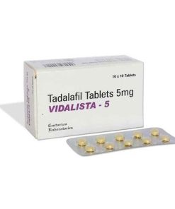 Vidalista 5 mg is generally prescribed to treat Erectile Dysfunction in men. The active component in this tablet is Tadalafil which boosts men's performance