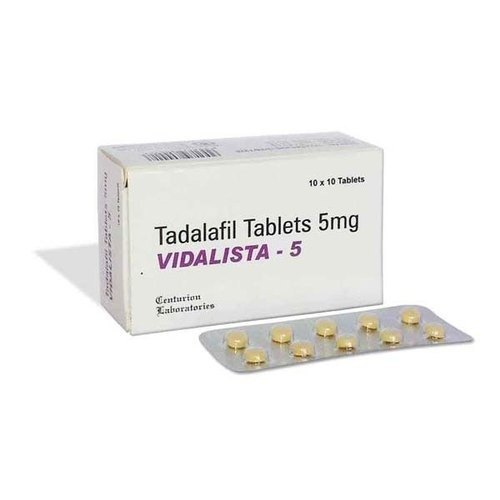 Vidalista 5 mg is generally prescribed to treat Erectile Dysfunction in men. The active component in this tablet is Tadalafil which boosts men's performance