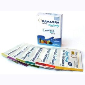 Kamagra Oral Jelly 100 mg is a flavored jelly that is used for the treatment of erectile dysfunction in men. It increases the blood flow to the penis