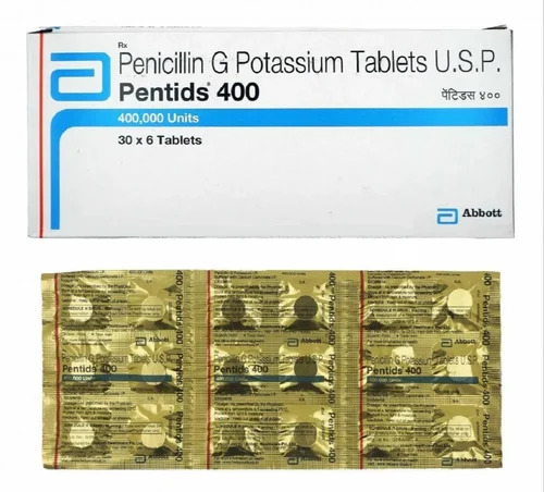 penicillin 400mg is use for the treatment of bacterial problems in human.