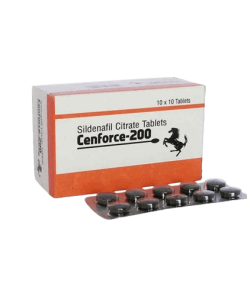 Cenforce 200 mg is a drug used in the treatment of erectile dysfunction. The main active ingredient in this medication is sildenafil citrate
