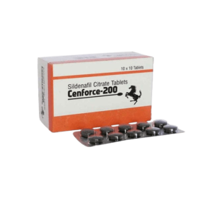 Cenforce 200 mg is a drug used in the treatment of erectile dysfunction. The main active ingredient in this medication is sildenafil citrate