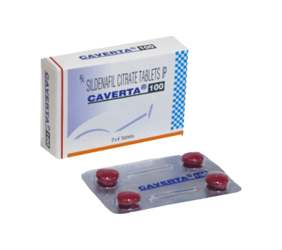 Caverta 100 mg contains Sildenafil Citrate that helps you attain a firm erection for 4-5 hours. Buy this magic pill and please your partner.