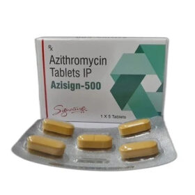 Azithromycin 500 mg is an antibiotic that is commonly prescribed by doctors for the treatment of several types of bacterial infections