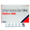 Ciprofloxacin 500 mg is a anti biotic medication which fight with bacteria in human