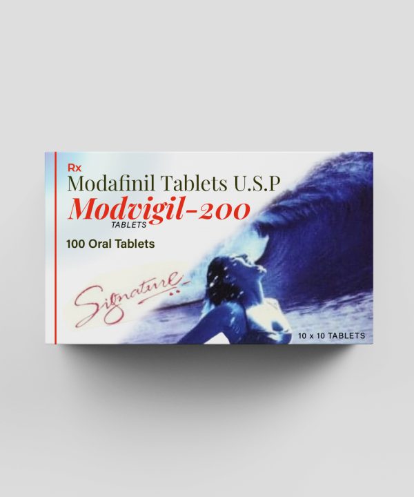 Modvigil 200 mg is a nootropic medication that contains the active ingredient Modafinil. It is commonly used to treat excessive daytime sleepiness associated with narcolepsy