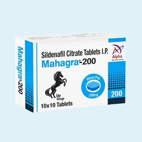 Mahagra 200mg – Ultimate Strength ED Performance Booster