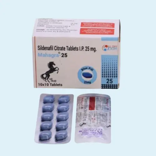 Mahagra 25mg – Gentle & Effective ED Performance Support