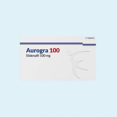 Aurogra 100mg (Sildenafil Citrate) Tablets