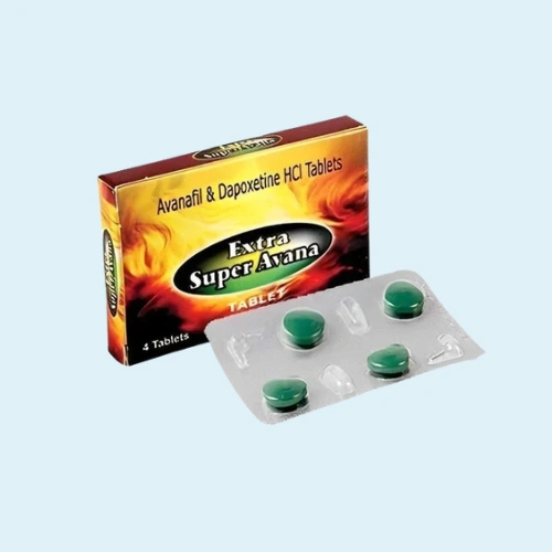 Extra Super Avana – Avanafil & Dapoxetine Tablets for ED