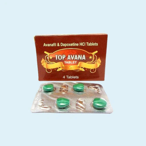 Top Avana (Avanafil & Dapoxetine) Tablets