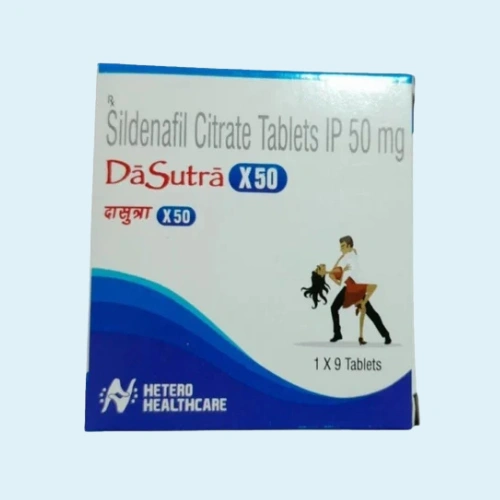 Da Sutra 50mg (Sildenafil Citrate) Tablets
