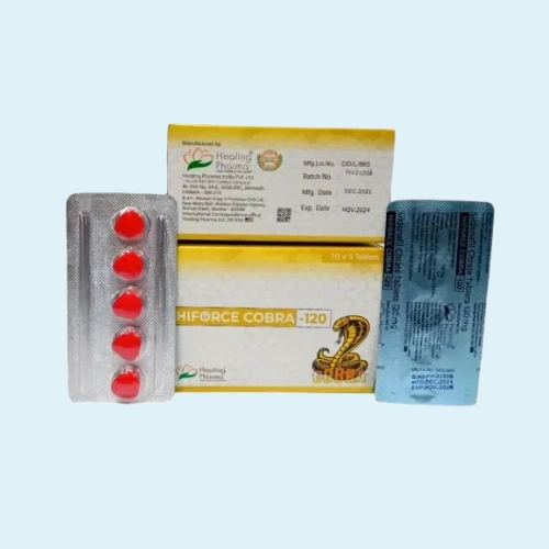 Hiforce Cobra 120mg (Sildenafil Citrate) Tablets
