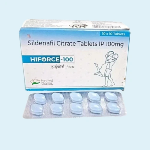 Hiforce Tablet 100mg (Sildenafil Citrate) – ED Treatment