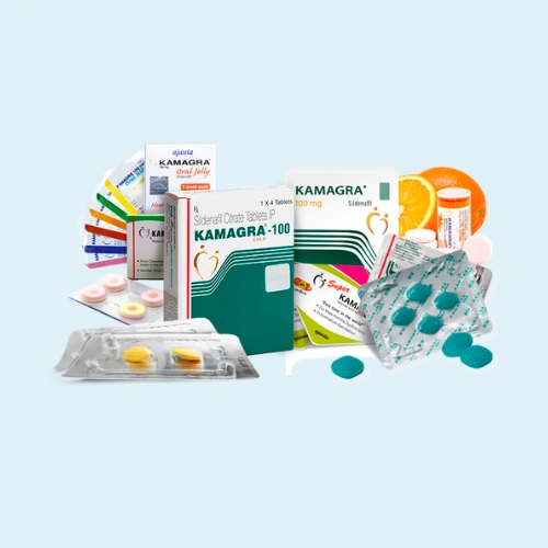 Kamagra Full Range 100mg (Sildenafil Citrate)