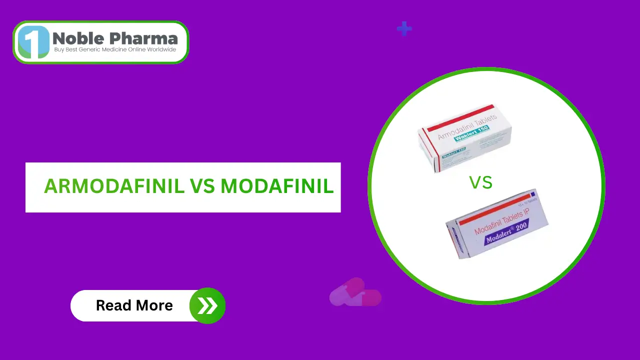 Armodafinil vs modafinil