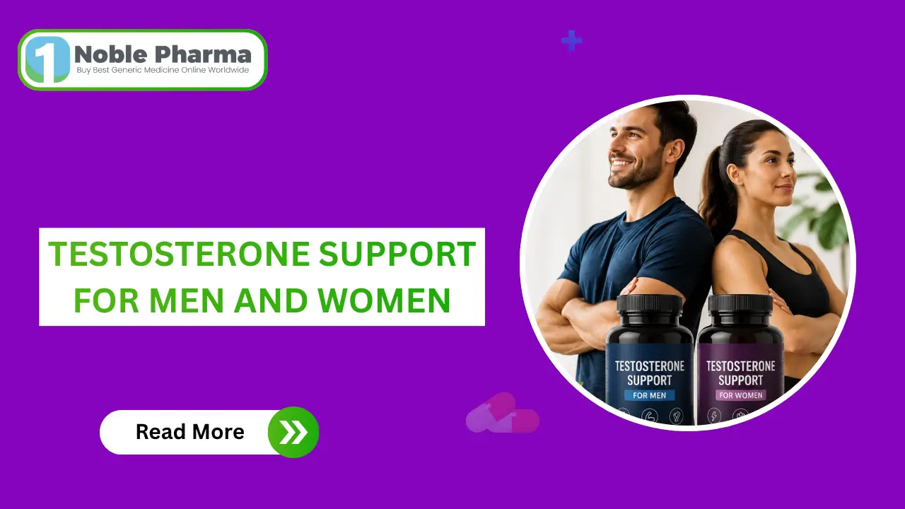 Testosterone support for men and women