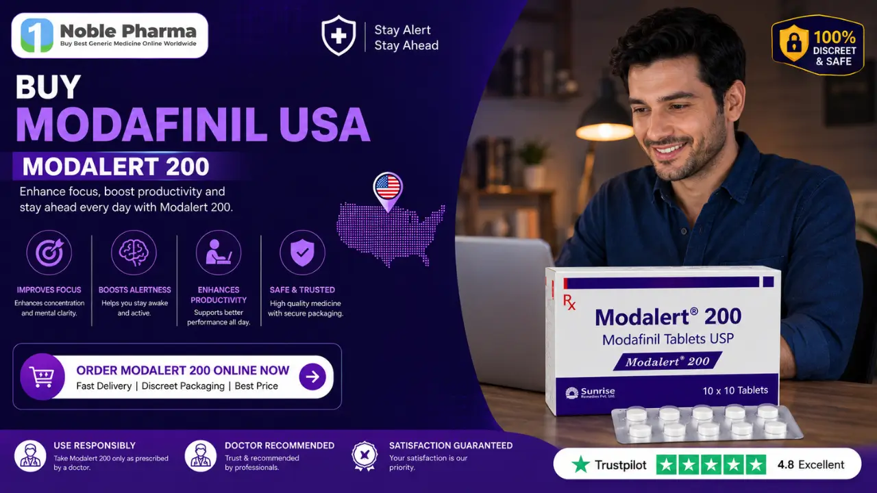 Buy Modafinil USA