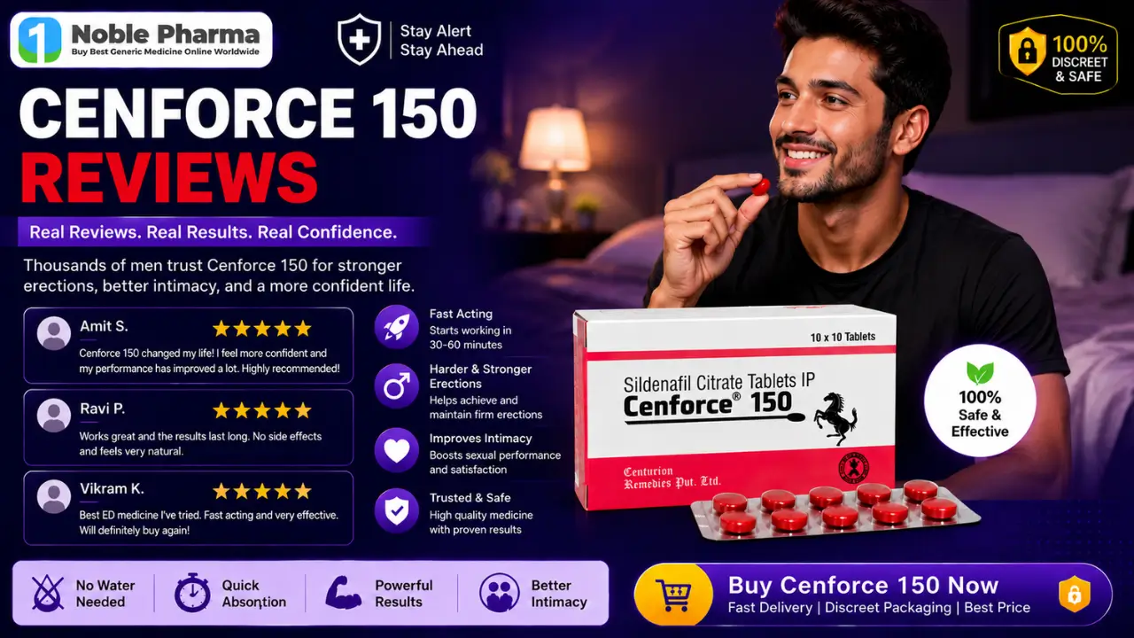 Cenforce 150 Reviews