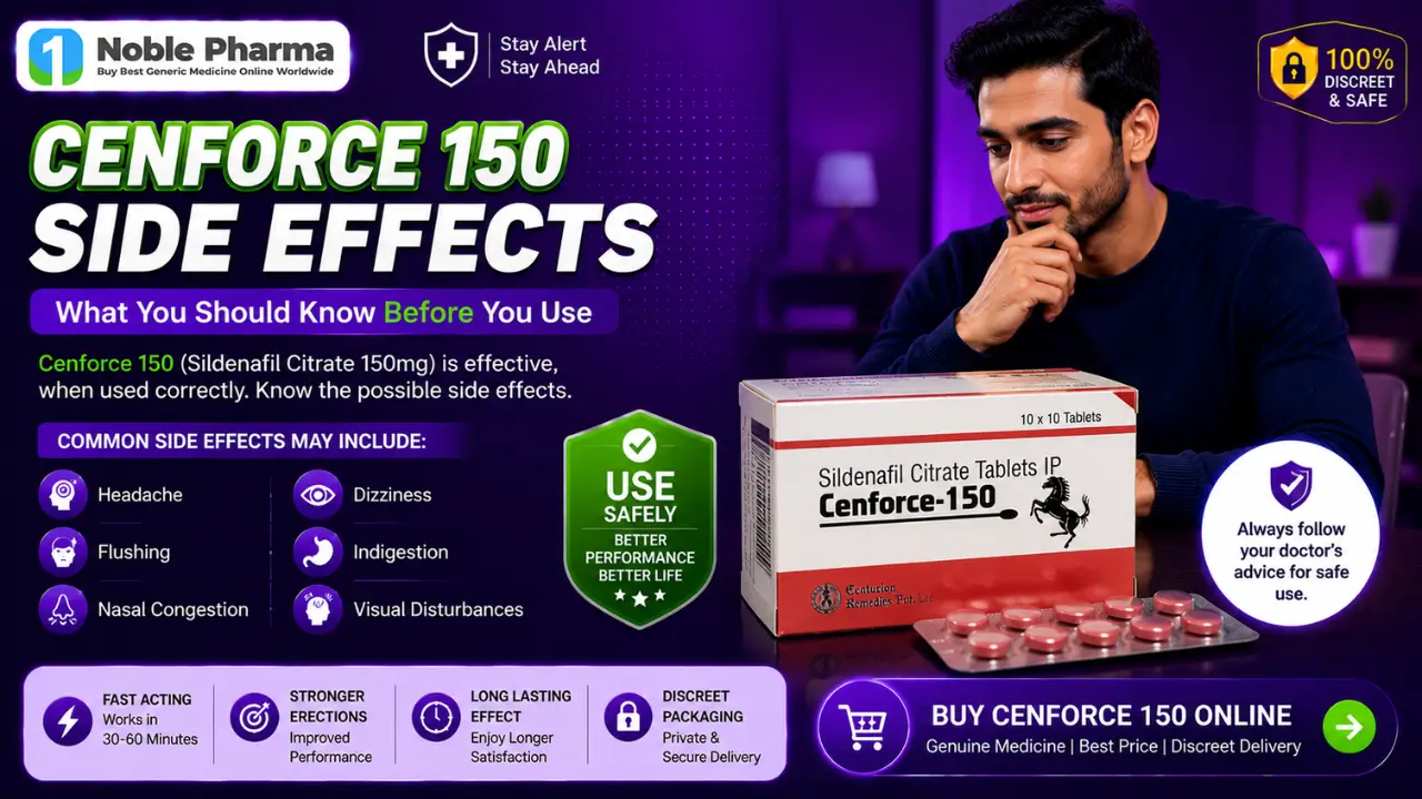 Cenforce 150 side effects