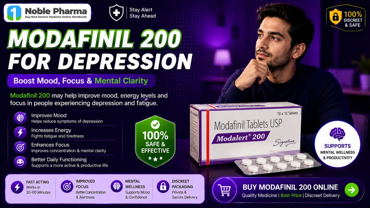 Modafinil for Depression
