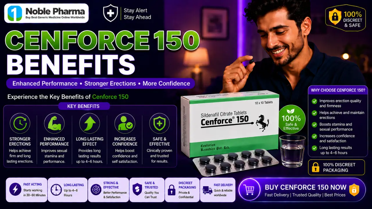 Cenforce 150 Benefits