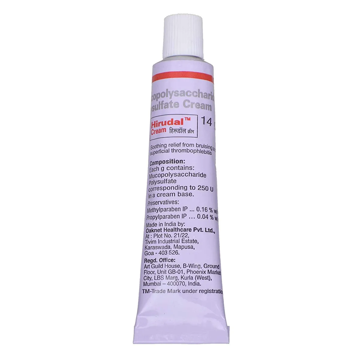 Hirudal Cream 14 g Hirudal Cream 14 g
