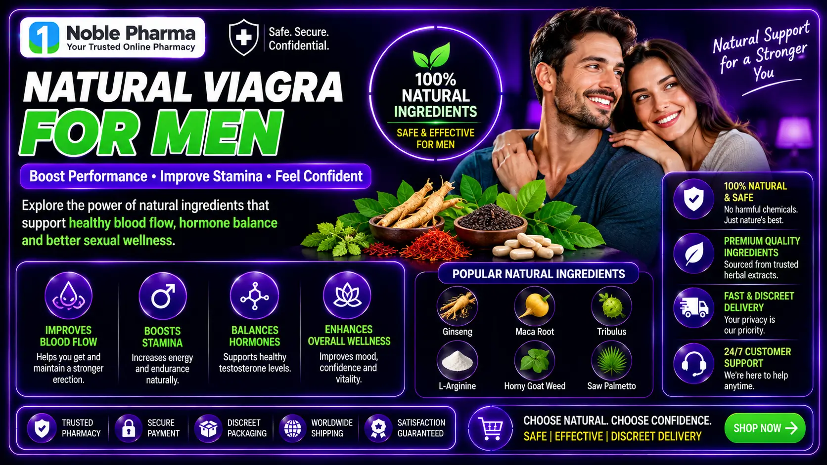 Natural Viagra for Men